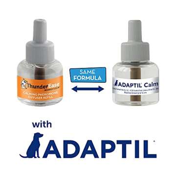 ThunderEase Dog Calming Pheromone Diffuser Refill | Powered by ADAPTIL | Vet Recommended to Relieve ...
