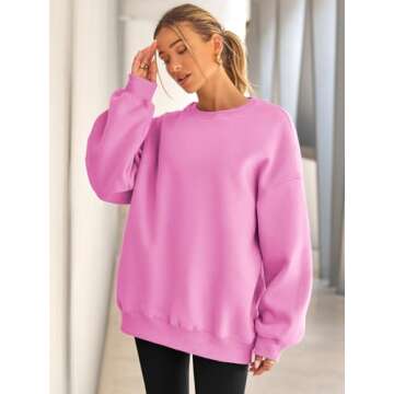 Cozy EFAN Oversized Sweatshirt for Women