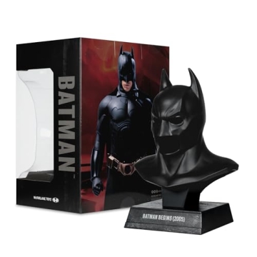 McFarlane Toys Batman Begins Cowl Replica for Collectors