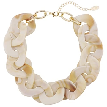 Bocar Chunky Acrylic Choker Necklace for Women