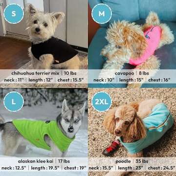 Gooby Zip Up Fleece Dog Sweater - Pink, X-Large - Warm Pullover Fleece Step-in Dog Jacket with Dual D Ring Leash - Winter Small Dog Sweater - Dog Clothes for Small Dogs Boy and Medium Dogs