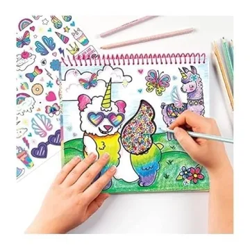 Fashion Angels Unicorn Coloring Sketch Book for Kids