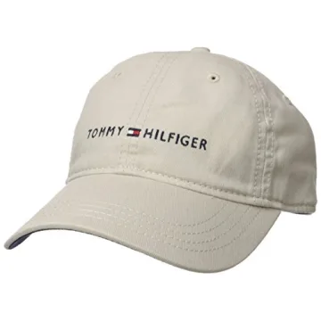 Tommy Hilfiger Men's Logo Dad Baseball Cap - Stylish & Comfortable Adjustable Hat