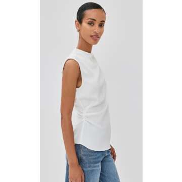 ALC Women's Amira Top in Elegant Off White