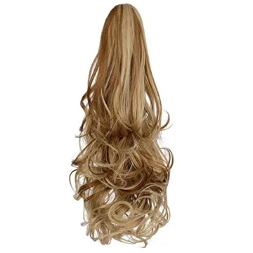 FELENDY 18" 20" Ponytail Extension Clip in Hairpiece