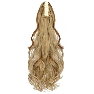 FELENDY 18" 20" Ponytail Extension Clip in Hairpiece