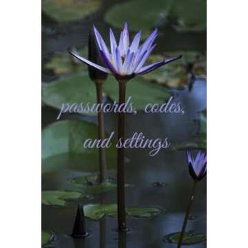 Passwords and Code settings: Computer Codes, Passwords, and Settings (Personal Password Recorder)