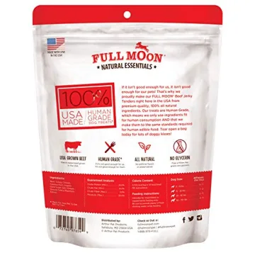 Full Moon All Natural Beef Jerky Tenders for Dogs 24 oz