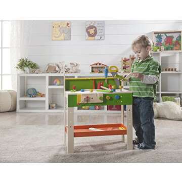 EverEarth Carpenter's Workbench for Curious Young Minds