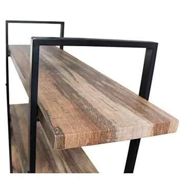 Vintage Industrial Style Bookcase for Chic Storage