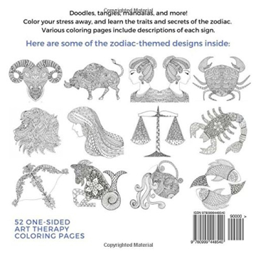 Zodiac Signs Revealed Coloring Book for Adults