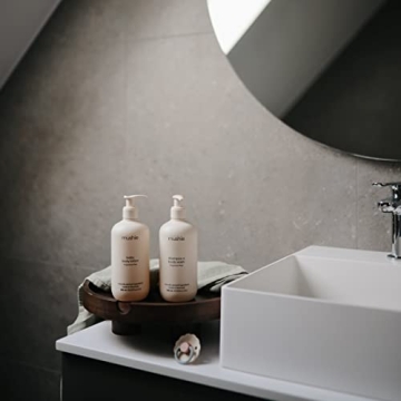 mushie Baby Organic Body Lotion | Moisturize, Soothe, and Hydrates Dry Skin | Made in Denmark, 13.53 fl oz (Fragrance Free)