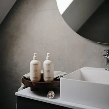 mushie Baby Organic Body Lotion | Moisturize, Soothe, and Hydrates Dry Skin | Made in Denmark, 13.53 fl oz (Fragrance Free)