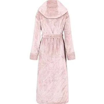 Richie House Women's Plush Bathrobe Cozy & Soft