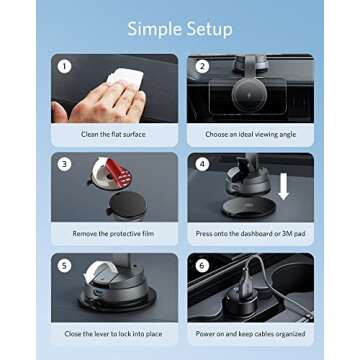 Anker Magnetic Wireless Charger for iPhone 16/15 - MagGo Car Mount