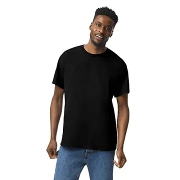 Gildan G5000 Black T-Shirt 10-Pack Small Size