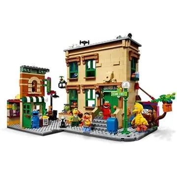 LEGO Ideas 123 Sesame Street Building Kit for Fans and Collectors
