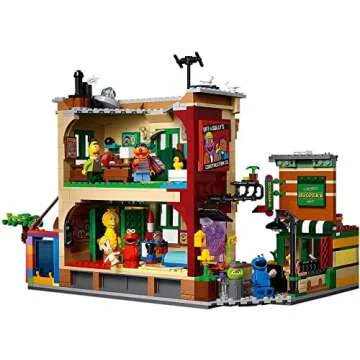 LEGO Ideas 123 Sesame Street Building Kit for Fans and Collectors