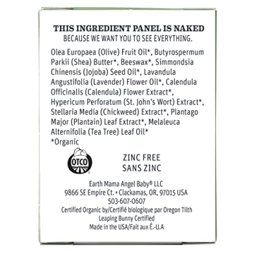 Earth Mama Bottom Balm - Natural Soothing Care for Babies