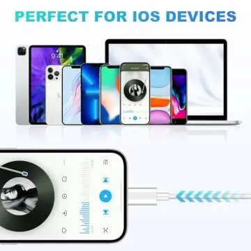 XNMOA Earbuds Wired for iPhone, Comfortable in-Ear Earphones,Connector Headphones Built-in Microphone & Volume Control,Compatible with iPhone14 13/12/11/Xr/Xs/Se/X/8/7/Plus Support All iOS System