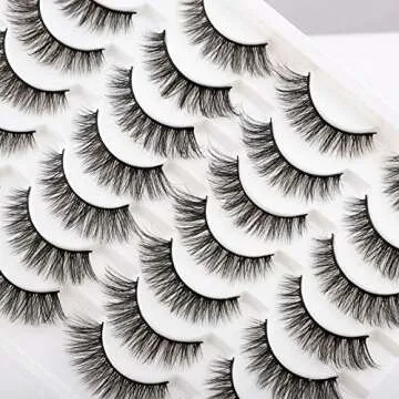 Newcally Lashes 14 Pairs for Natural Glam Beauty