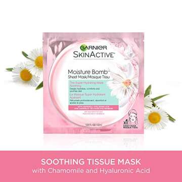 Garnier SkinActive Moisture Bomb The Super Hydrating Smoothing Mask, 1.08 F