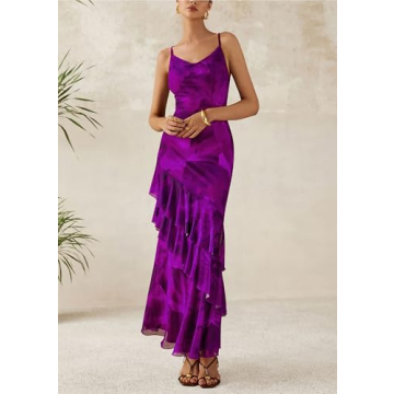 PRETTYGARDEN Summer Maxi Dress for Weddings and Beach