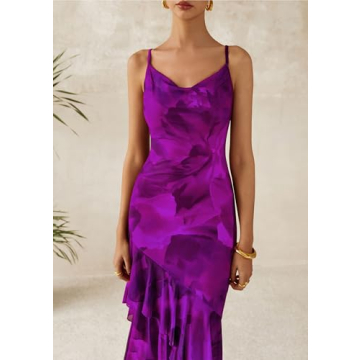 PRETTYGARDEN Summer Maxi Dress for Weddings and Beach