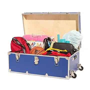 Rhino Camp & College Trunk with Wheels Durable Storage