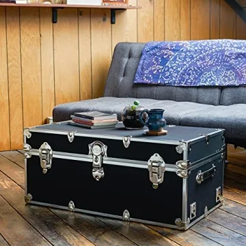 Rhino Camp & College Trunk with Wheels Durable Storage