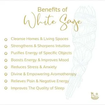 FAIZA NATURALS White Sage Smudge Sticks - 3 Pack of 4" Organic California Sage Stick Cleansing Bundle - Incense Smudging Kit to Cleanse Negative Energy at Home - 4 Inch Bulk