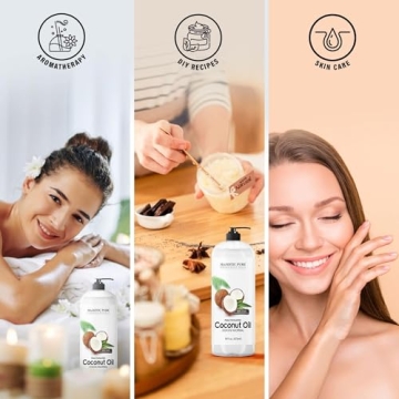 Majestic Pure Fractionated Coconut Oil 16 fl oz Set of 2