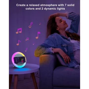 Bluetooth Speaker & Wireless Charger Night Light