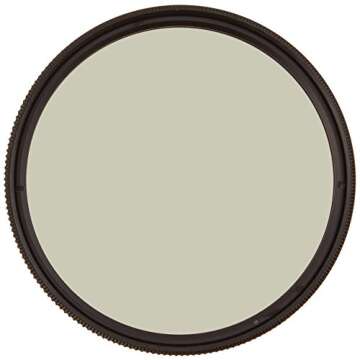 58mm Circular Polarizer Camera Lens Filter for Clear Images