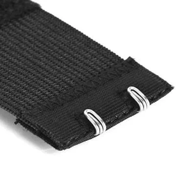 BlingKingdom 6pcs Women Ladies Soft Comfortable Back Bra 3 Hooks and 2 Hooks Band Extension Strap Extender