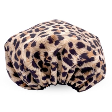 Chic Reusable Nylon Shower Cap - Stylish and Oversized