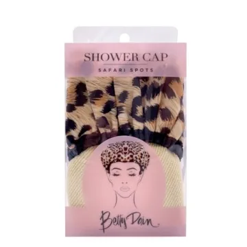 Chic Reusable Nylon Shower Cap - Stylish and Oversized