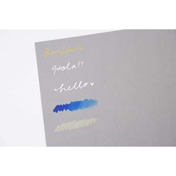 Clairefontaine 975809C Paint'ON Grey Paper Pad, 250 g, A4, 30 Sheets