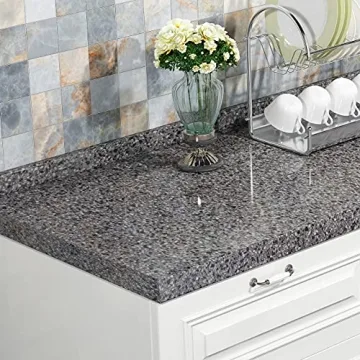 Waterproof Granite Contact Paper Peel Stick Countertop Covers