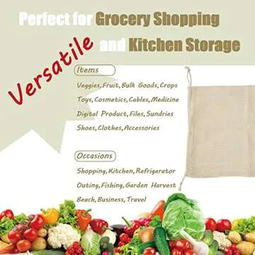 Eco-Friendly AUXIN Reusable Produce Bags for Shopping