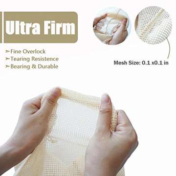 Eco-Friendly AUXIN Reusable Produce Bags for Shopping