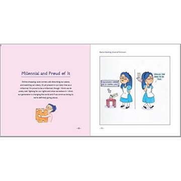 Humorous Feminist Comics on Life and Relationships