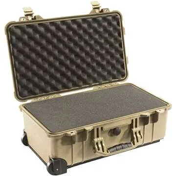 Pelican 1510 Case With Foam (Desert Tan)