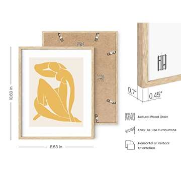 HAUS AND HUES Matisse Poster Set for Vibrant Wall Decor