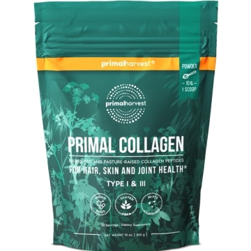 Primal Harvest Collagen Powder for Healthy Hair and Joints