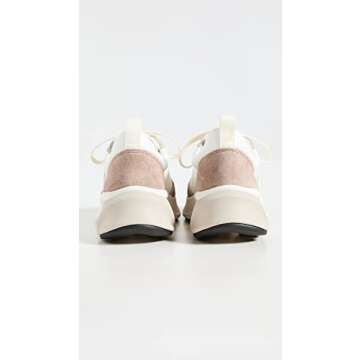 Tory Burch Women's Good Luck Trainers, White/New Ivory/Cerbiatto, 8 Medium US