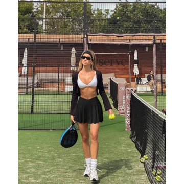 OQQ Women 2 Piece Mini Skirts | Flowy & Sexy Basics