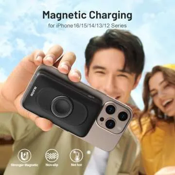 BLAVOR MagSafe Portable Charger 10000mAh with Built-in Cables