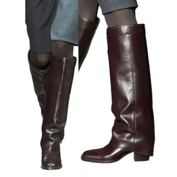 Stylish XEYANFYS Knee High Boots for Women - Trendy Comfort