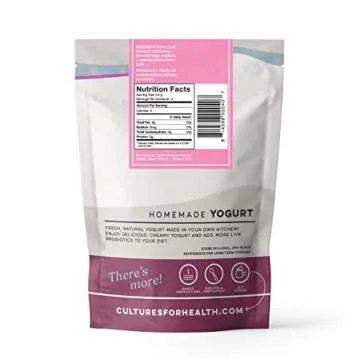 Cultures for Health Traditional Yogurt Starter Culture | 4 Packets Direct-Set Thermophilic Starter |...